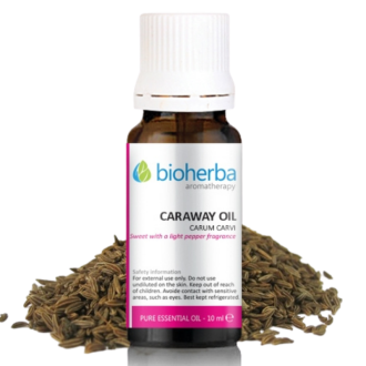 БИОХЕРБА Етерично масло от КИМ 10мл | BIOHERBA Essential CARAWAY oil 10ml 