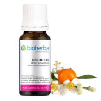 БИОХЕРБА Етерично масло от НЕРОЛИ 10мл | BIOHERBA Essential NEROLI oil 10ml 