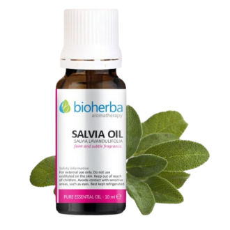 Етерично масло от САЛВИЯ 10мл БИОХЕРБА | Essential SALVIA oil 10ml BIOHERBA