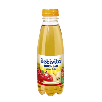 БЕБИВИТА Сок от меки ябълки 4+м. 3бр х 500мл | BEBIVITA Soft apples juice 4+ 3s x 500ml