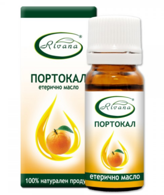 РИВАНА Етерично масло от ПОРТОКАЛ 10мл | RIVANA CITRUS SINENSIS Essential oil 10ml