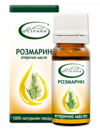 РИВАНА Етерично масло от РОЗМАРИН 10мл | RIVANA ROSMARINUS OFFICINALIS Essential oil 10ml