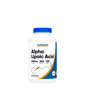 Алфа-липоева киселина x 240 капсули НУТРИКОСТ | Alpha Lipoic Acid x 240 caps NUTRICOST