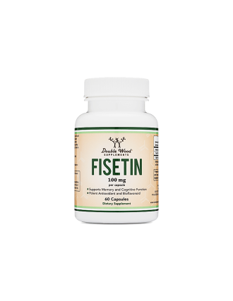Физетин, 100 мг капсули x 60 бр Дабъл Ууд | Fisetin, 100 mg caps x 60 s Double Wood