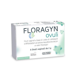 ФЛОРАЖИН вагинални овули 6бр ИБСА | FLORAGYN vaginal ovules 6s IBSA PHARMACEUTICI