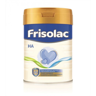 ФРИЗОЛАК HA Хипоалергенно aдаптирано мляко за кърмачета 0-6m 400гр | FRISOLAC HA 1 Hypoallergenic infant milk 0-6m 400g