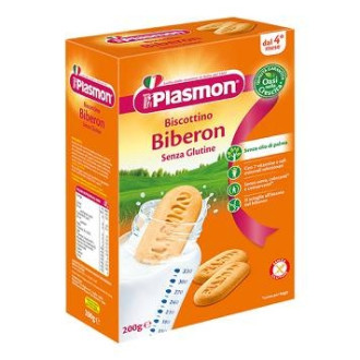 ПЛАЗМОН Бебешки бишкоти Биберон без глутен 4+ 200гр | PLASMON Biscottino Biberon senza glutine 4+ 200g