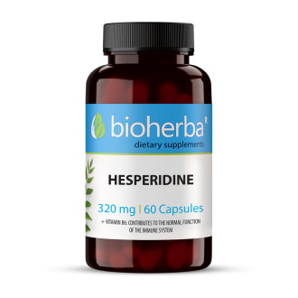 ХЕСПЕРИДИН 320 мг. 60 капс. БИОХЕРБА | HESPERIDIN 320 mg. 60 caps. BIOHERBA