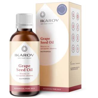 ИКАРОВ Масло от гроздови семена 55мл, 100мл | IKAROV Grape seed oil 55ml, 100ml