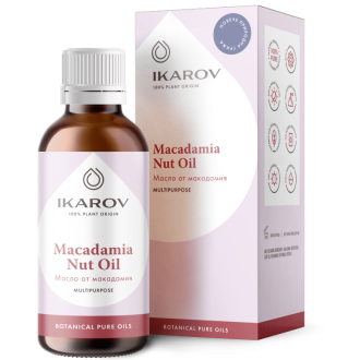 ИКАРОВ Масло от макадамия 30мл, 100мл | IKAROV Macadamia nut oil 30ml, 100ml