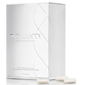 КОЛАГЕН ПЕПТИД хранителна добавка за кожа ПЮРЛОДЖИКОЛ х 90 капсули | COLLAGEN PEPTIDE skin supplement PURELOGICOL x 90 capsules