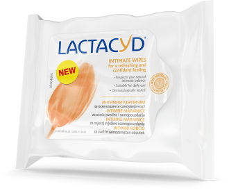 ЛАКТАЦИД Мокри кърпи за интимна хигиена ЕЖЕДНЕВНИ 15бр | LACTACYD EVERY DAY Intimate wipes 15s