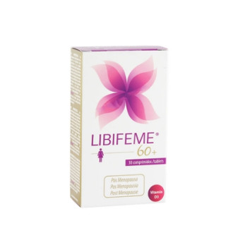 ЛИБИФЕМ МЕНО 60+ таблетки за здрава кожа и при интимен дискомфорт  х 30 бр | LIBIFEMЕ MENO 60+ tablets 30s