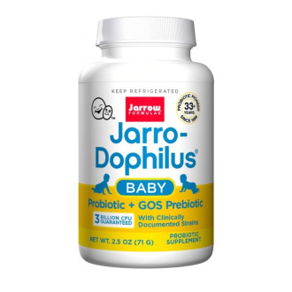 ПРОБИОТИК За бебета Jarrow-Dophilus + пребиотици х 71гр прах ДЖАРОУ ФОРМУЛАС | Probiotic Jarrow-Dophilus for babies + Prebiotics powder 71g JARROW FORMULAS