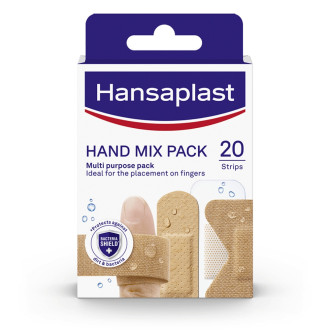 ХАНЗАПЛАСТ Еластични пластири за ръце х 20бр, различни размери | HANSAPLAST Hands patches, different sizes 20s