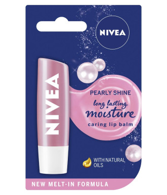 НИВЕА Балсам за устни Перлен блясък 4,8гр | NIVEA Lip Balm Pearly Shine 4.8g