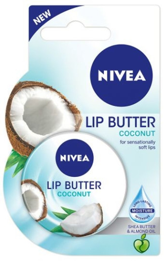НИВЕА Масло за устни Кокос 16,7гр | NIVEA Lip Butter Coconut 16,7g