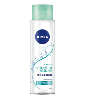 НИВЕА Мицеларен шампоан за нормална към мазна коса 400мл | NIVEA Purifying micellar shampoo for normal to greasy hair 400ml
