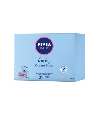 НИВЕА БЕБЕ Нежен подхранващ крем сапун 100гр | NIVEA BABY Tenderly caring cream soap 100g