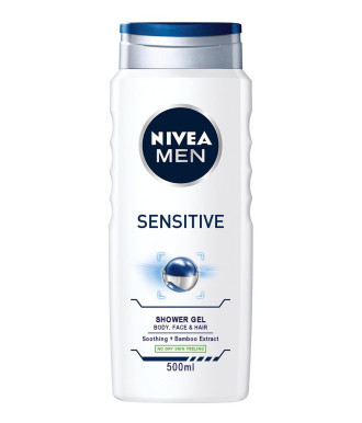 НИВЕА МЕН СЕНЗИТИВ Душ гел 500мл | NIVEA MEN SENSITIVE Shower gel 500ml