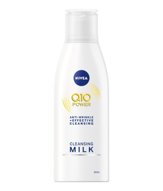 НИВЕА Q10+ ПАУЪР Почистващо мляко 200мл | NIVEA Q10 POWER Cleansing milk 200ml