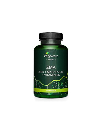 Цинк + Магнезий + Витамин B6 x 120 капсули ВЕГАВЕРО | ZMA Zinc + Magnesium + Vitamin B6 x 120 caps VEGAVERO