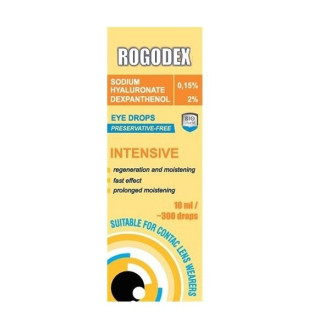 РОГОДЕКС капки за очи 10мл БИОШИЛД | ROGODEX eye drops (collyr) 10ml BIOSHIELD