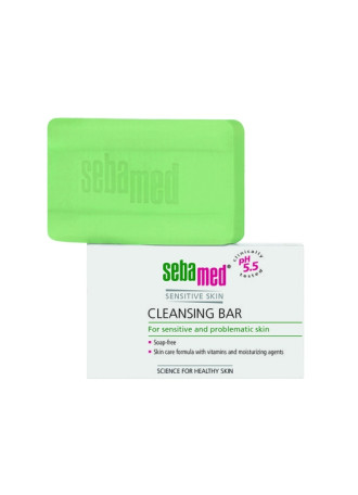 СЕБАМЕД Миещо блокче за лице и тяло 150гр | SEBAMED Cleansing bar 150g