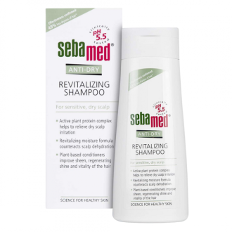 СЕБАМЕД Шампоан с фитостероли за суха коса и чувствителен скалп 200мл | SEBAMED Anti-dry Revitalizing shampoo 200ml