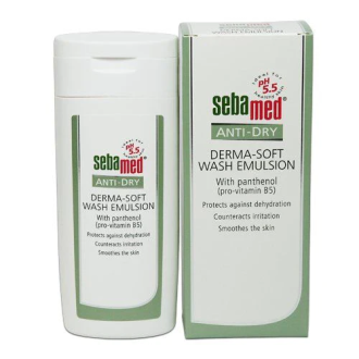 СЕБАМЕД Измиваща емулсия за суха кожа 200мл | SEBAMED Anti-dry Derma-soft wash emulsion 200ml