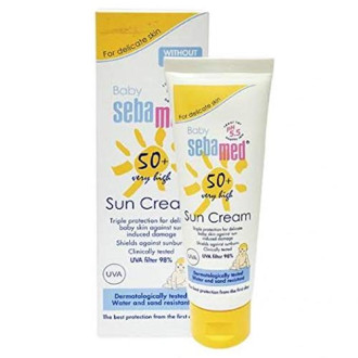 СЕБАМЕД БЕБЕ Слънцезащитен крем за лице и тяло SPF50+ 75мл | SEBAMED BABY Sun cream SPF50+ 75ml
