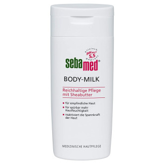 СЕБАМЕД Подхранващо мляко за тяло 200мл | SEBAMED Nourishing body milk 200ml