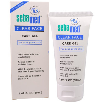 СЕБАМЕД КЛИЪР ФЕЙС АНТИ АКНЕ Защитен гел против пъпки и черни точки 50мл | SEBAMED CLEAR FACE Care gel for impure and acne-prone skin 50ml