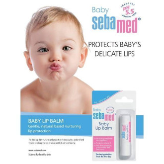 СЕБАМЕД БЕБЕ Балсам за устни за бебета и деца 4,8гр | SEBAMED BABY Lip balm 4,8g