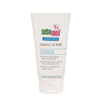 СЕБАМЕД КЛИЪР ФЕЙС АНТИ АКНЕ Нежен скраб (пилинг) за лице 150мл | SEBAMED CLEAR FACE Gentle scrub for impure and acne-prone skin 150ml