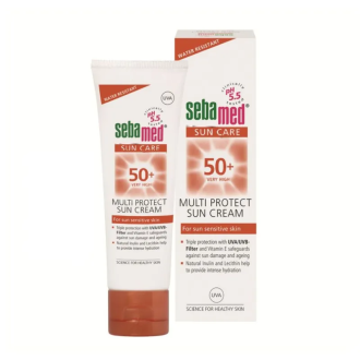 СЕБАМЕД Слънцезащитен крем за лице и тяло SPF50+ 75мл | SEBAMED Multi protect Sun cream SPF50+ 75ml