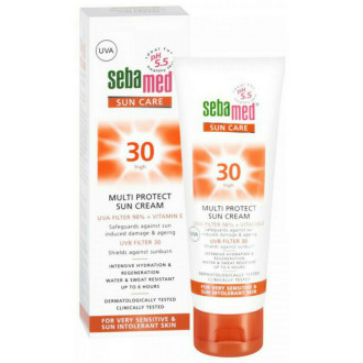 СЕБАМЕД Слънцезащитен крем за лице и тял SPF30 75мл | SEBAMED Multi protect Sun cream SPF30 75ml