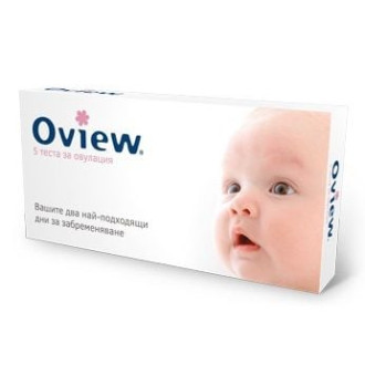 Тест за овулация x 5бр ОВЮ | Ovulation test cassette x 5s OVIEW