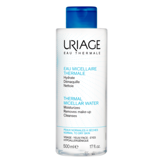 ЮРИАЖ Термална мицеларна вода за нормална към суха кожа 500мл | URIAGE Thermal micellar water for normal to dry skin 500ml