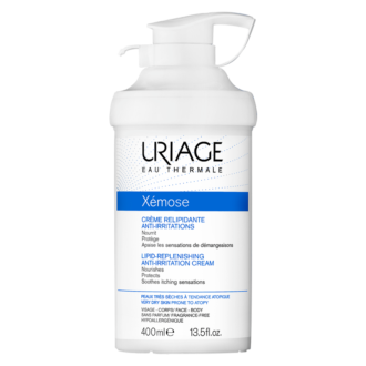 ЮРИАЖ КСЕМОЗ Липидо-възстановяващ крем за суха кожа с раздразнения 400мл | URIAGE XEMOSE Lipid-replenishing anti-irritation cream 400ml