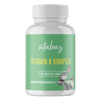 Витамин К комплекс x 120 таблетки Витабей | Vitamin K Komplex x 120 tabs Vitabay