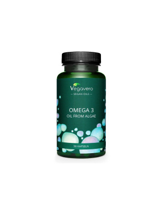 Омега-3 Масло от водорасли x 90 капсули ВЕГАВЕРО | Omega-3 Oil from Algae x 90 caps VEGAVERO