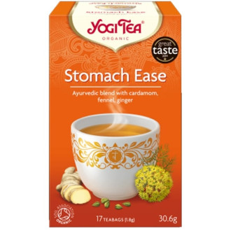 ЙОГИ ОРГАНИК БИО Аюрведичен чай "Храносмилане", пакетчета 17бр | YOGI ORGANIC BIO Ayurvedic tea blend "Stomach ease" teabags 17s