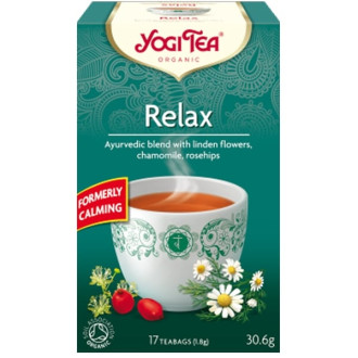 ЙОГИ ОРГАНИК БИО Аюрведичен чай "Спокойствие", пакетчета 17бр | YOGI ORGANIC BIO Ayurvedic tea blend "Relax" teabags 17s