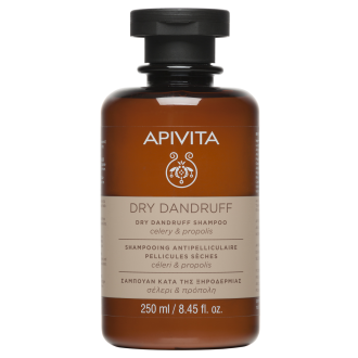 Шампоан против сух пърхот x 250мл АПИВИТА | Dry Dandruff shampoo x 250ml APIVITA
