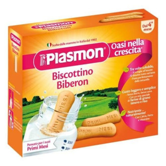 ПЛАЗМОН Бебешки бишкоти Биберон 4+ 320гр | PLASMON Biscottino Biberon 34+ 20g