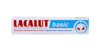 ЛАКАЛУТ Паста за зъби БЕЙСИК 75мл | LACALUT Toothpaste BASIC 75ml 