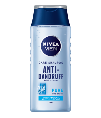 НИВЕА МЕН ПЮР Шампоан за мъже против пърхот 250мл | NIVEA MEN PURE Care shampoo anti-dandruff 250ml