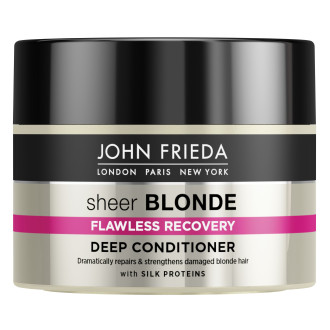 ДЖОН ФРИДА ШИР БЛОНД Възстановяваща маска за руса коса 150мл | JOHN FRIEDA SHEER BLONDE FLAWLESS RECOVERY Deep conditioner 150ml  