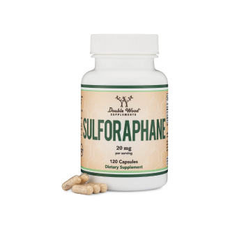 Сулфорафан 20 мг х 120 капсули Дабъл Ууд | Sulforaphane x 120 caps Double Wood